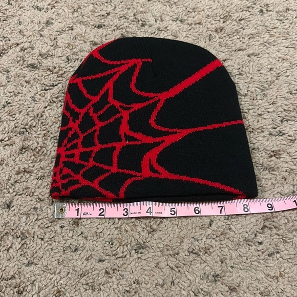 Other - Y2K Spiderweb Beanie NEW